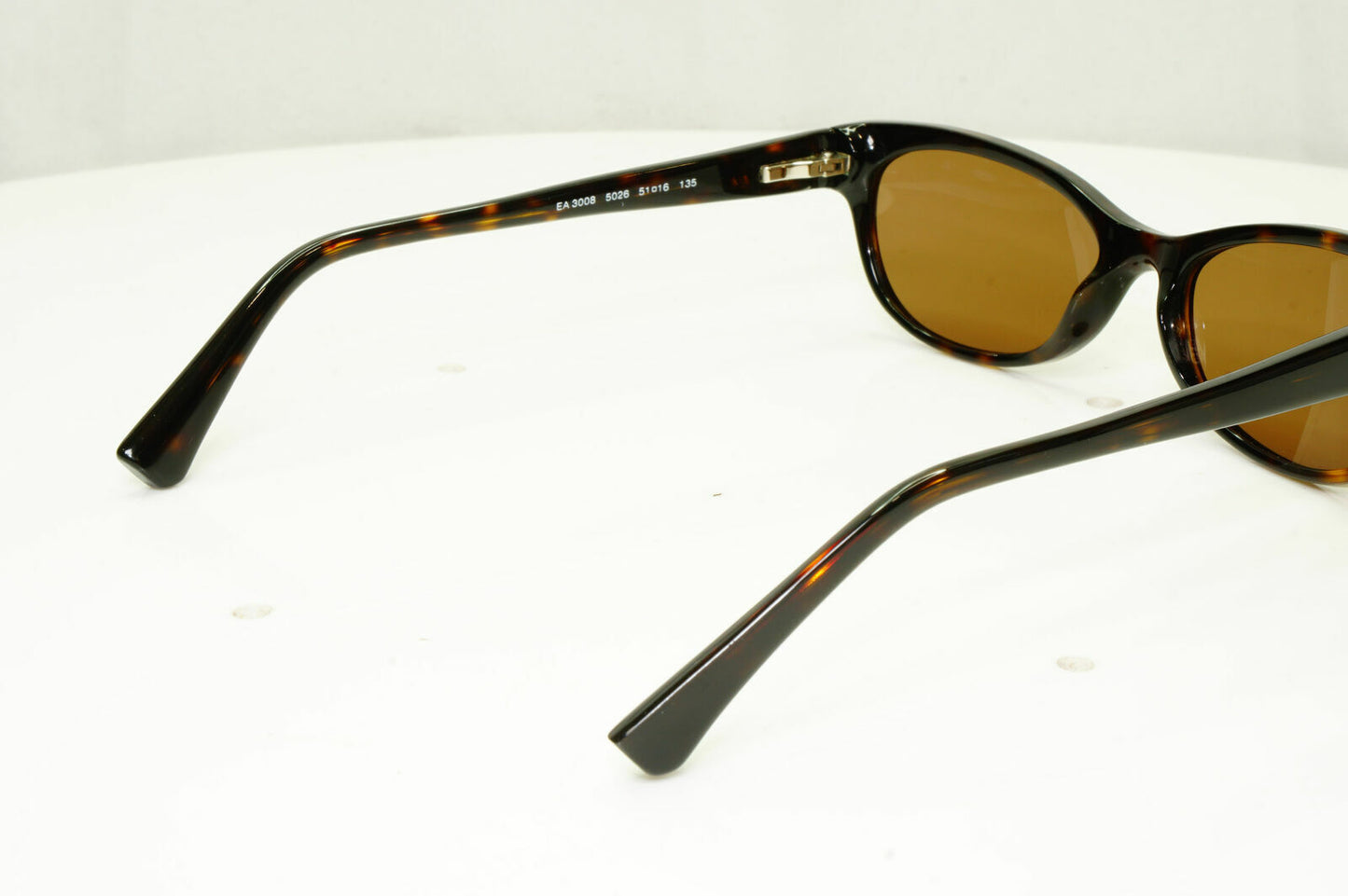 Emporio Armani Tortoiseshell Sunglasses Brown Womens Havana EA 3008 5026 35443