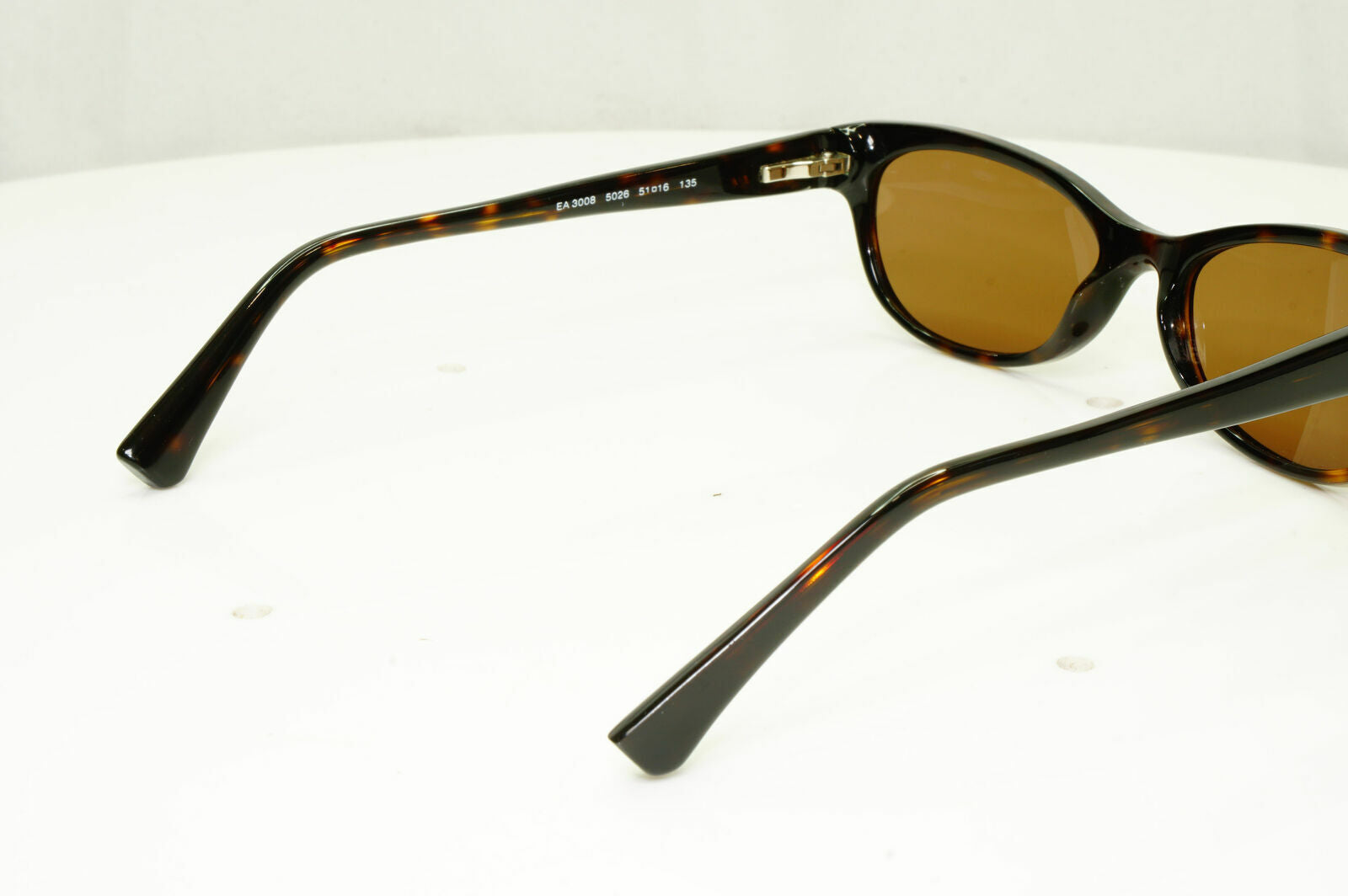 Emporio Armani Tortoiseshell Sunglasses Brown Womens Havana EA 3008 5026 35443
