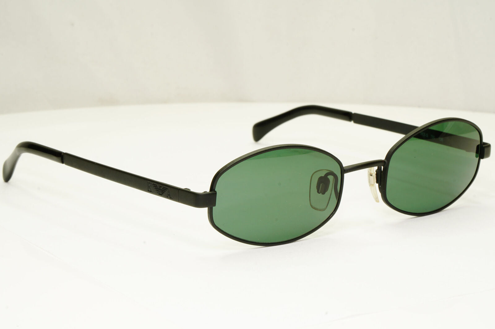 Emporio Armani 1997 Vintage Sunglasses Mens Womens Rectangle Black 063-S 706