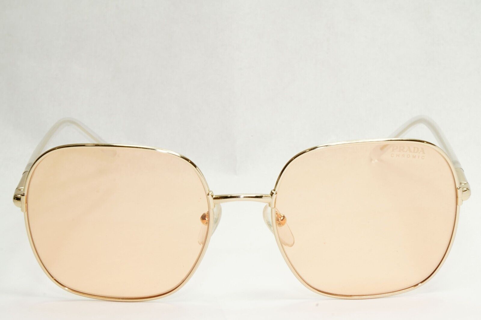 Prada Sunglasses Photochromic Gold Yellow Orange PR67XS SPR 67X ZVN-09D 270324
