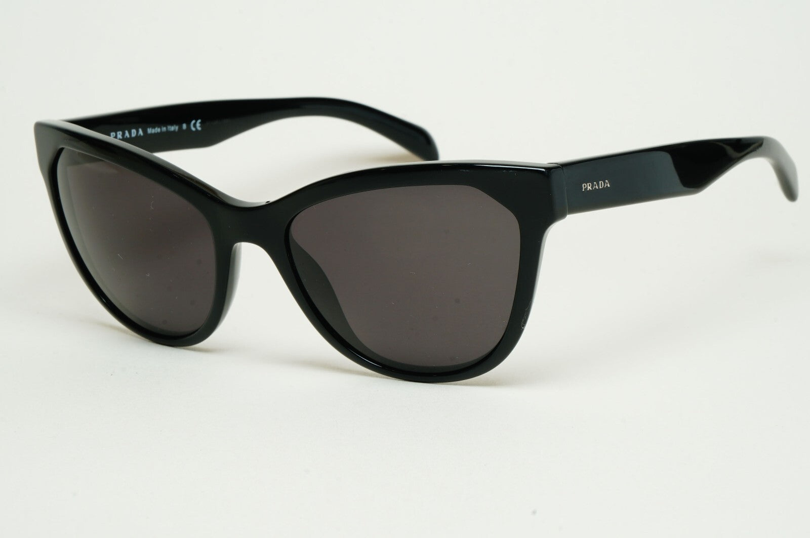 Prada Sunglasses 2015 Black Cat Eye Square PR15VS SPR 15V 1AB-5S0 56mm 100325