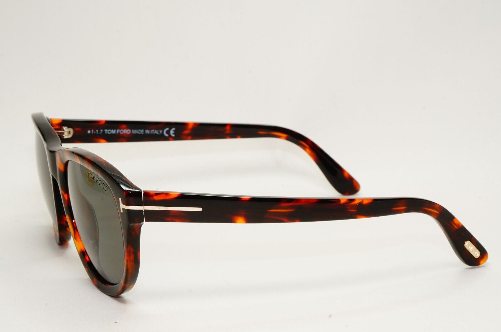 Tom Ford Sunglasses Benedict Brown Tortoiseshell Havana Green FT0520 TF 520 52N