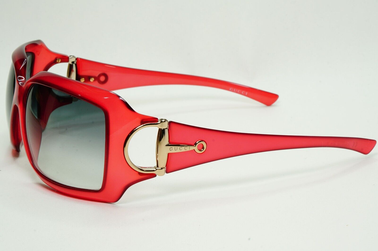 Gucci Sunglasses 2010 Vintage Sunglasses Pale Red Gold Grey GG 2562/S Z7P 250924
