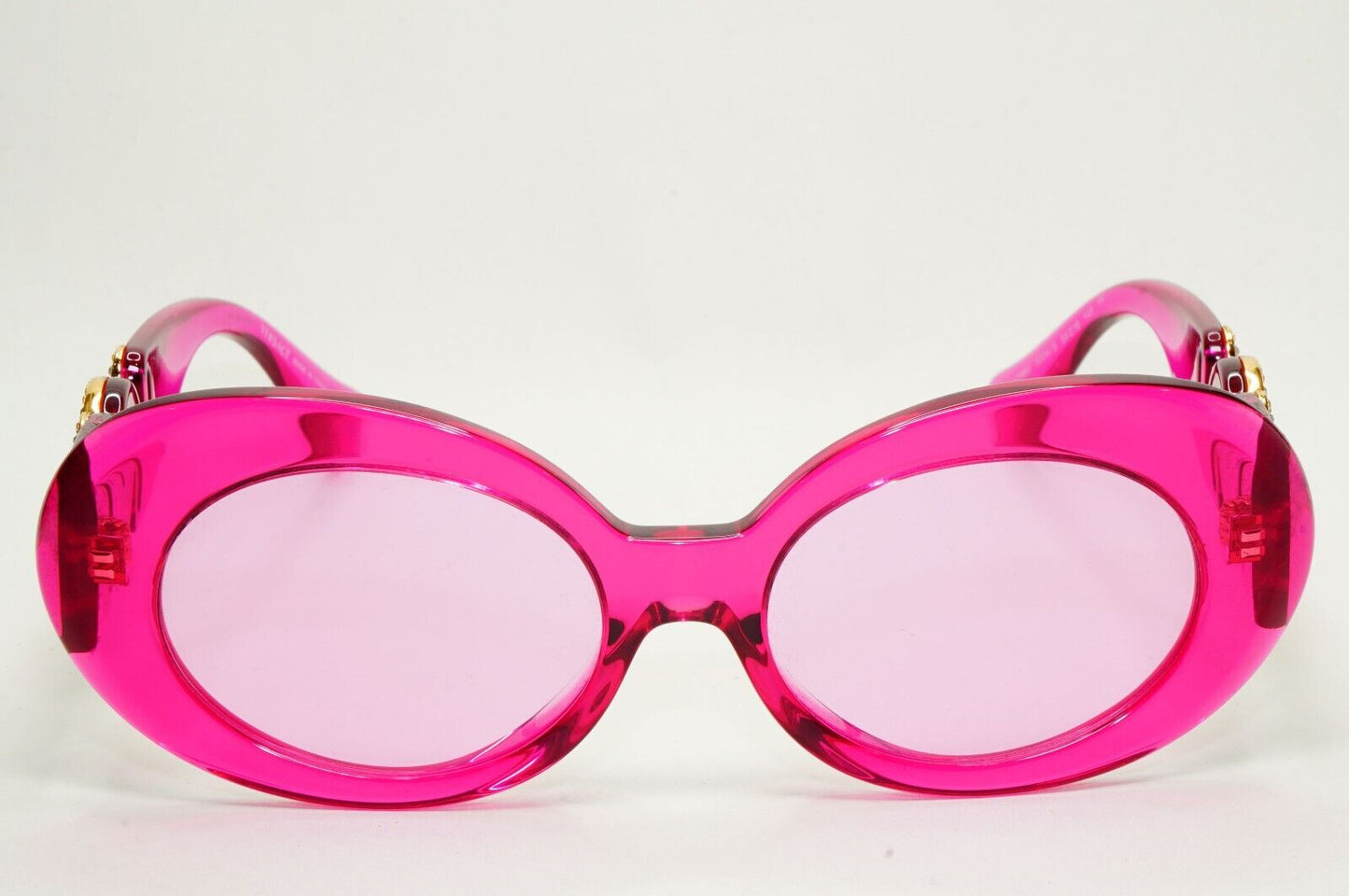 Versace Sunglasses Medusa Fuchsia Transparent Pink Large MOD VE 4426BU 5334/5