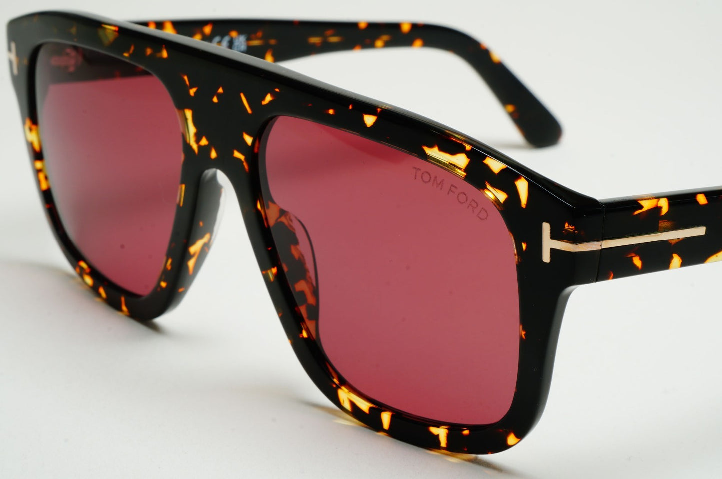 Tom Ford Sunglasses Thor Brown Dark Havana Red Bordo FT0777 TF 777 52S