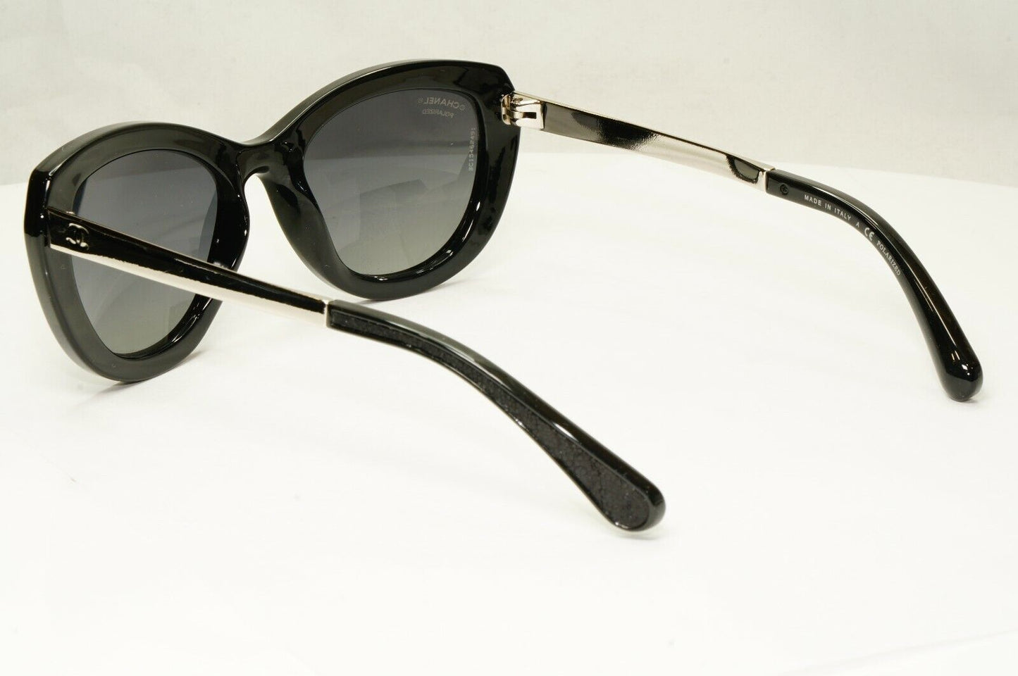 Chanel Sunglasses Stringray Leather Exotic Polarised Black 6046 501/S8 26987