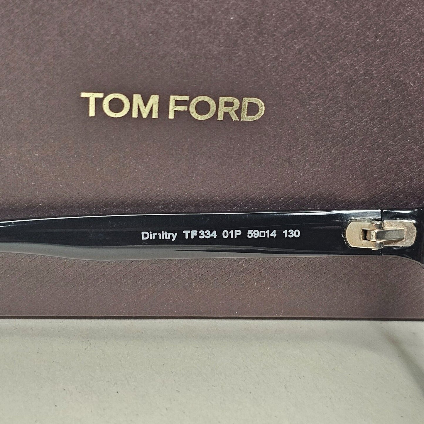 Tom Ford Sunglasses Dimitry Black Gold Green Pilot FT0334 TF 334 01P 311024