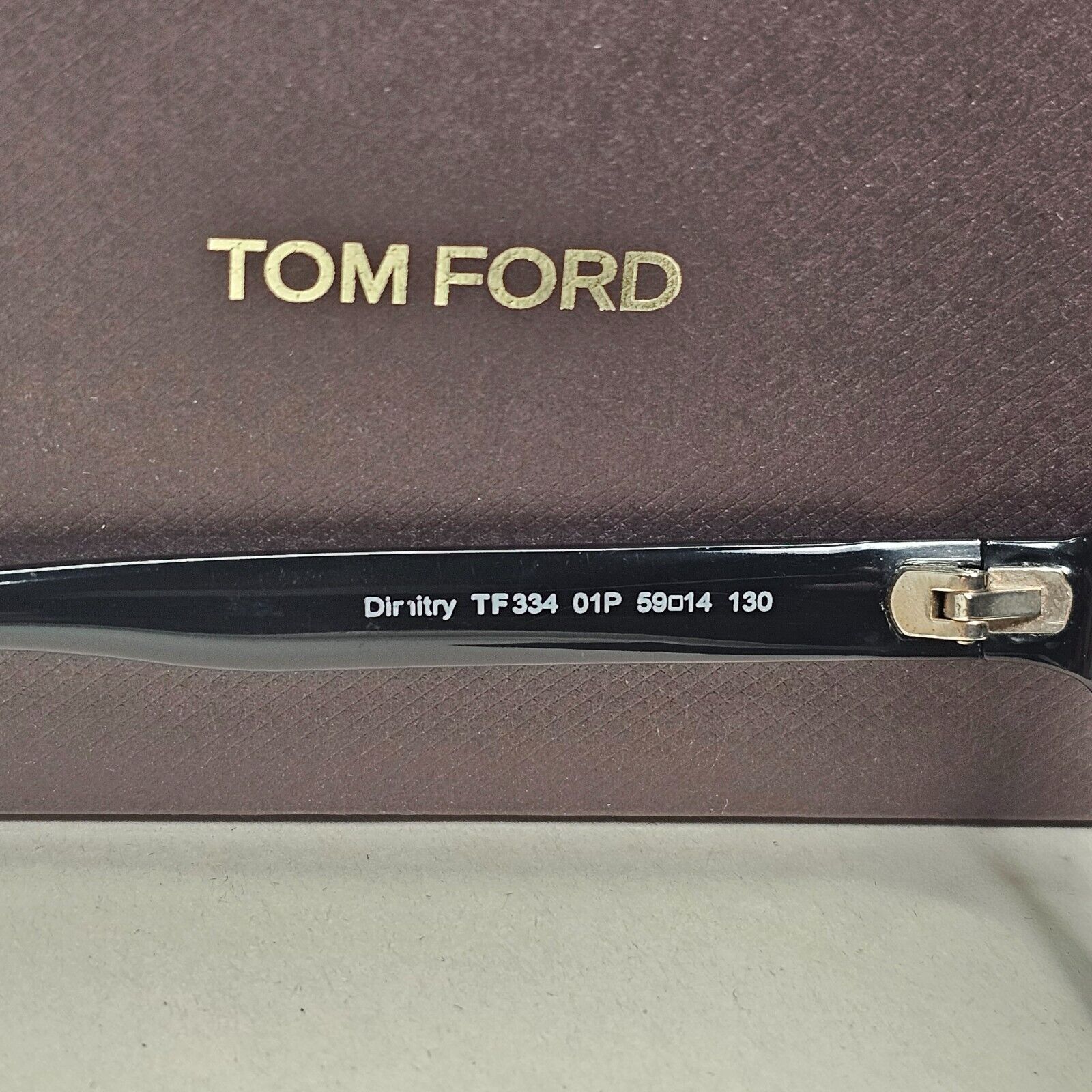 Tom Ford Sunglasses Dimitry Black Gold Green Pilot FT0334 TF 334 01P 311024
