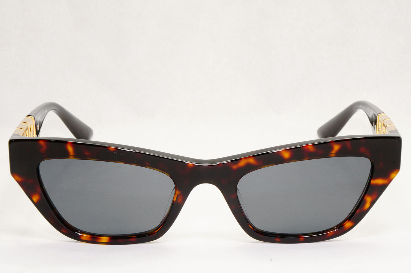 Versace Sunglasses Greca Gold Brown Tortoise Rectangle MOD VE 4419 108/87