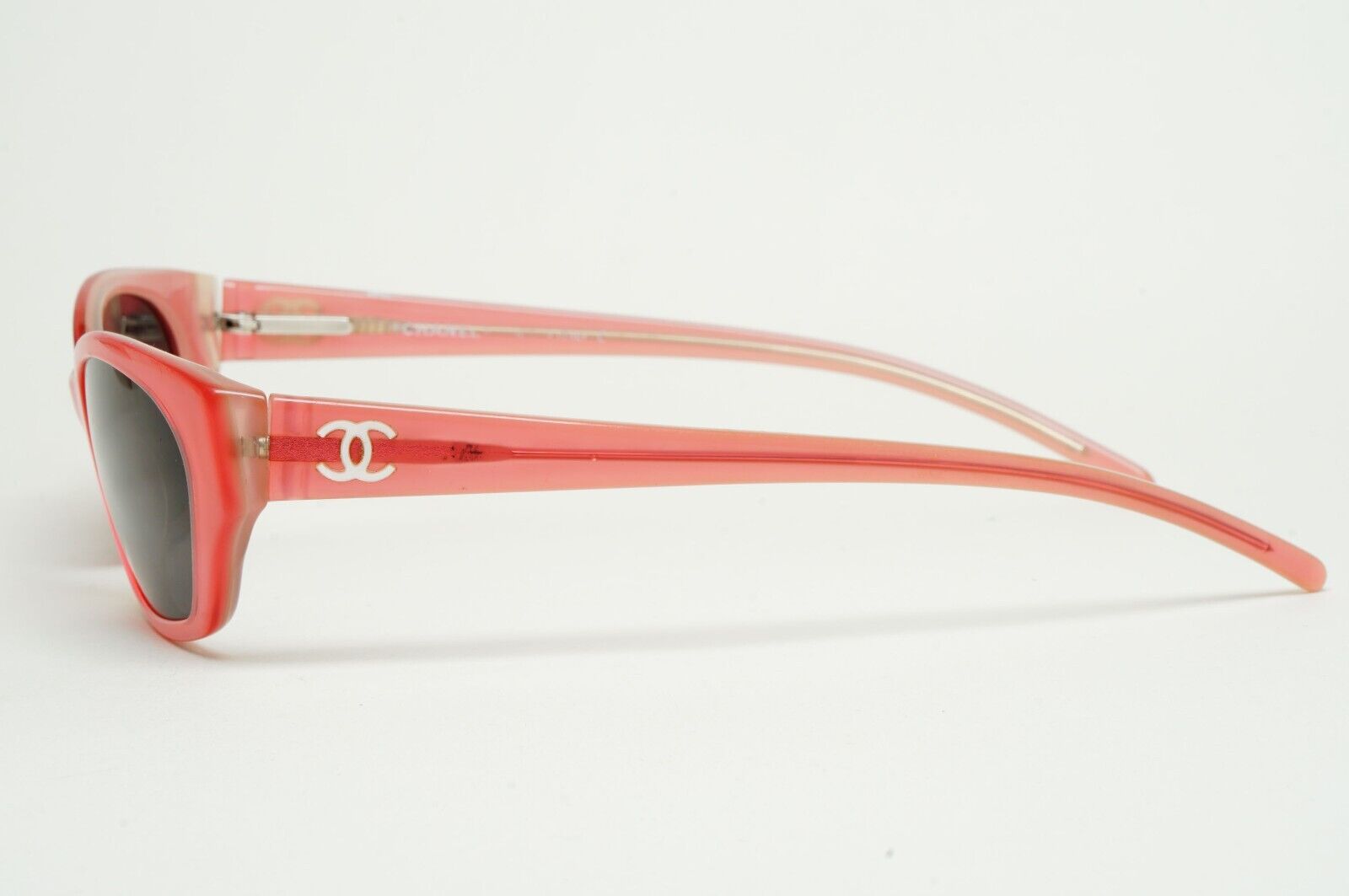 Chanel Sunglasses 2008 Vintage Pink Mother of Pearl Black 5075-H c.709/11 050225