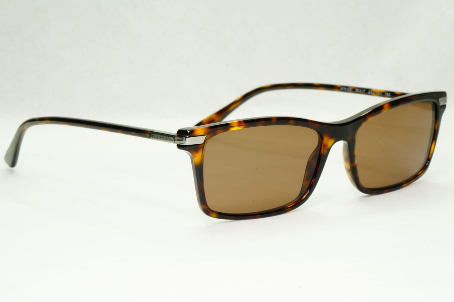 Prada Sunglasses Brown Square Tortoiseshell PR03YV VPR 03Y 2AU-1O1 56mm