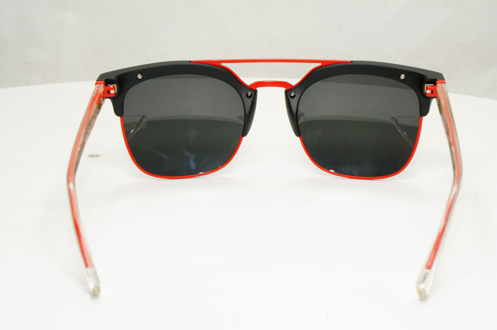 Emporio Armani Sunglasses Red Black Square Mens EA 4093 5042/87 141122