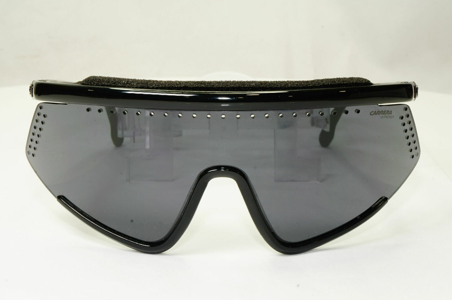 Carrera Black Shield Sunglasses Hyperfit 10 Designer Sport Cycling Visor 807IR