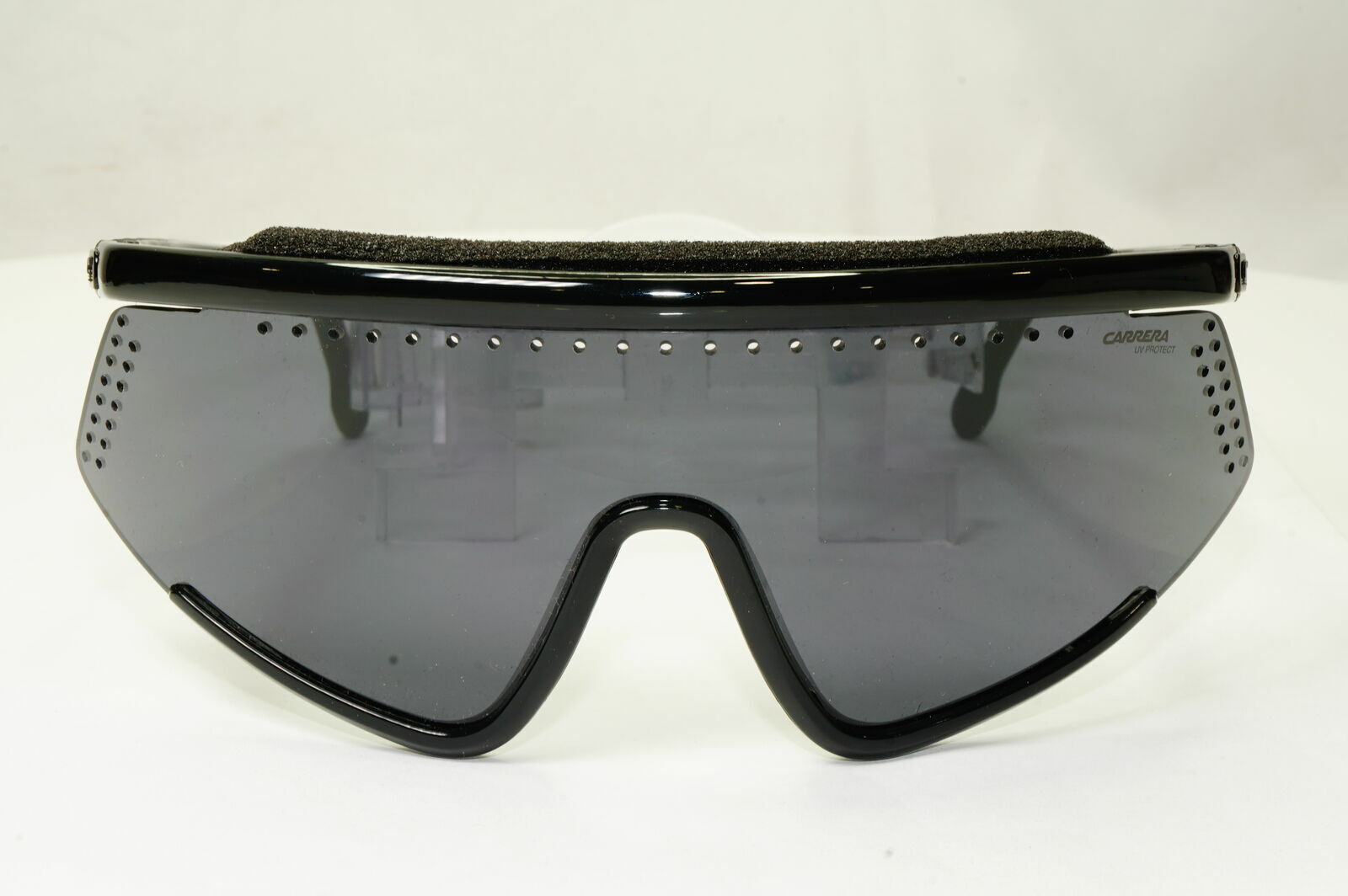 Carrera Black Shield Sunglasses Hyperfit 10 Designer Sport Cycling Visor 807IR