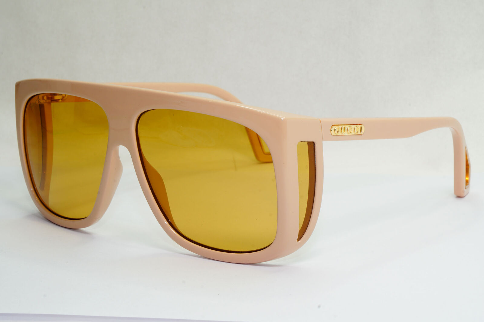 Gucci Sunglasses 2019 Beige Brown Square Oversized Large GG 0467S 005 130224