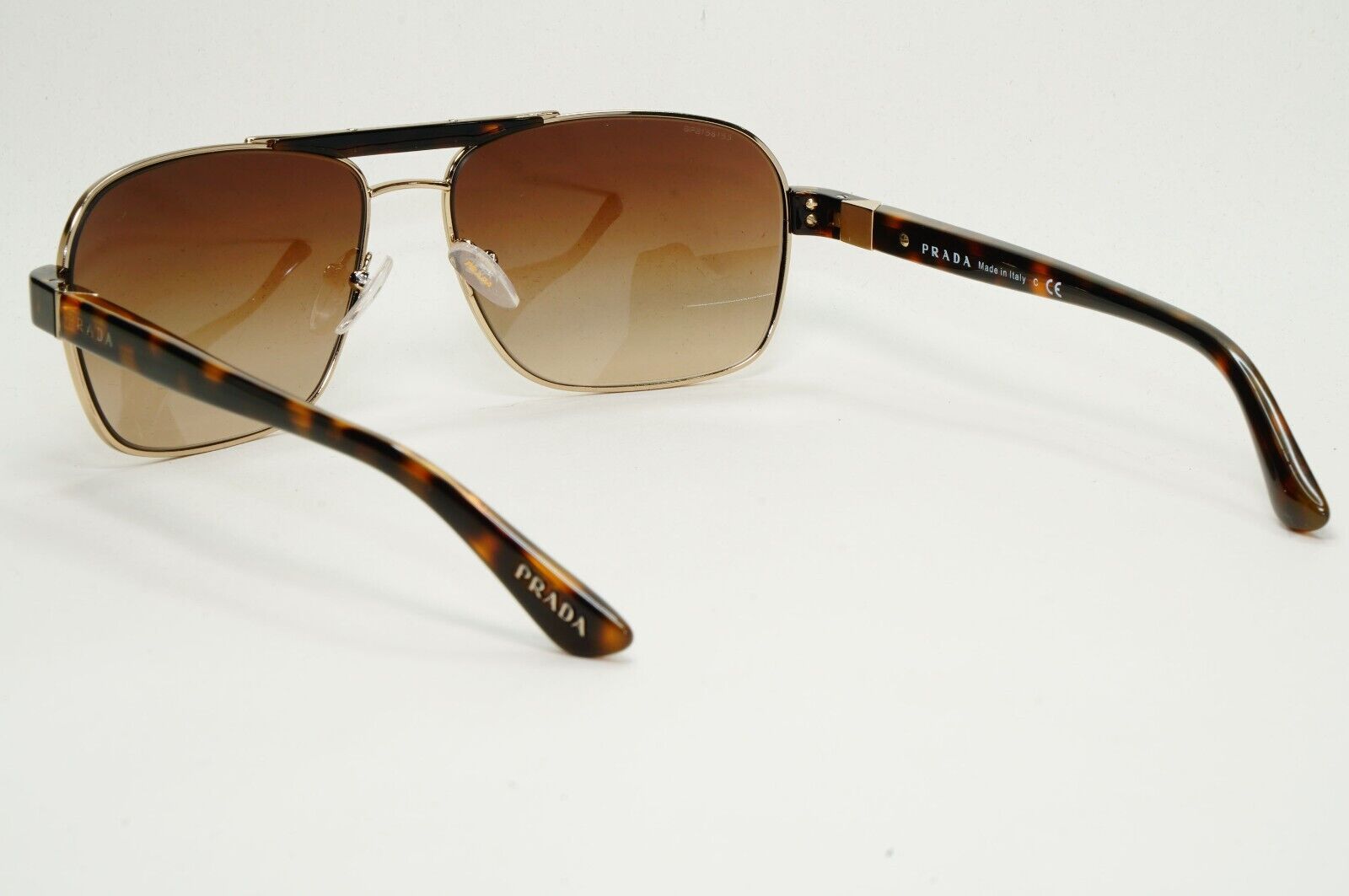 Prada Sunglasses 2013 Vintage Gold Brown Pilot PR55OS SPR 55O ZVN-6S1 120824