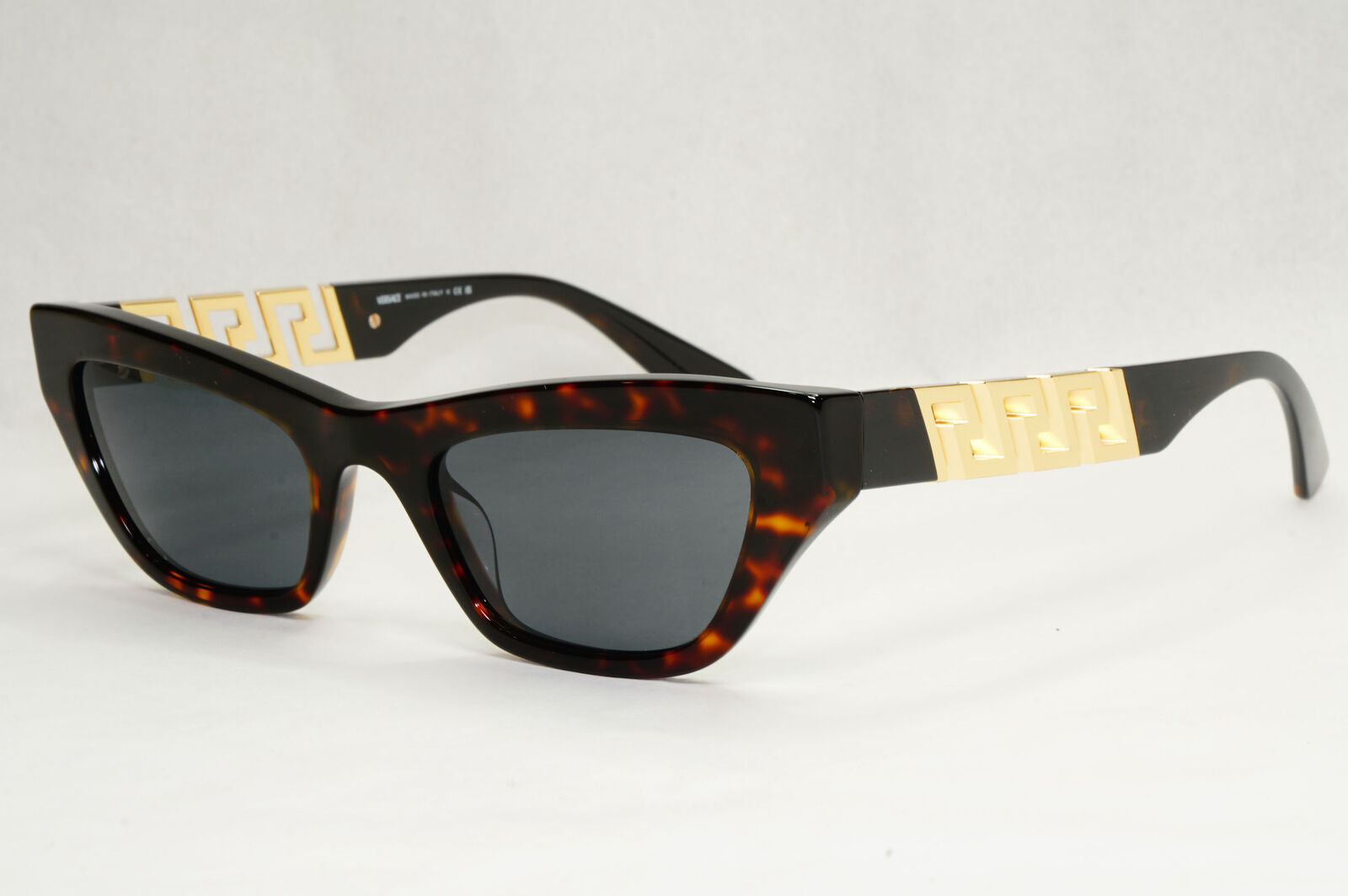 Versace Sunglasses Greca Gold Brown Tortoise Rectangle MOD VE 4419 108/87