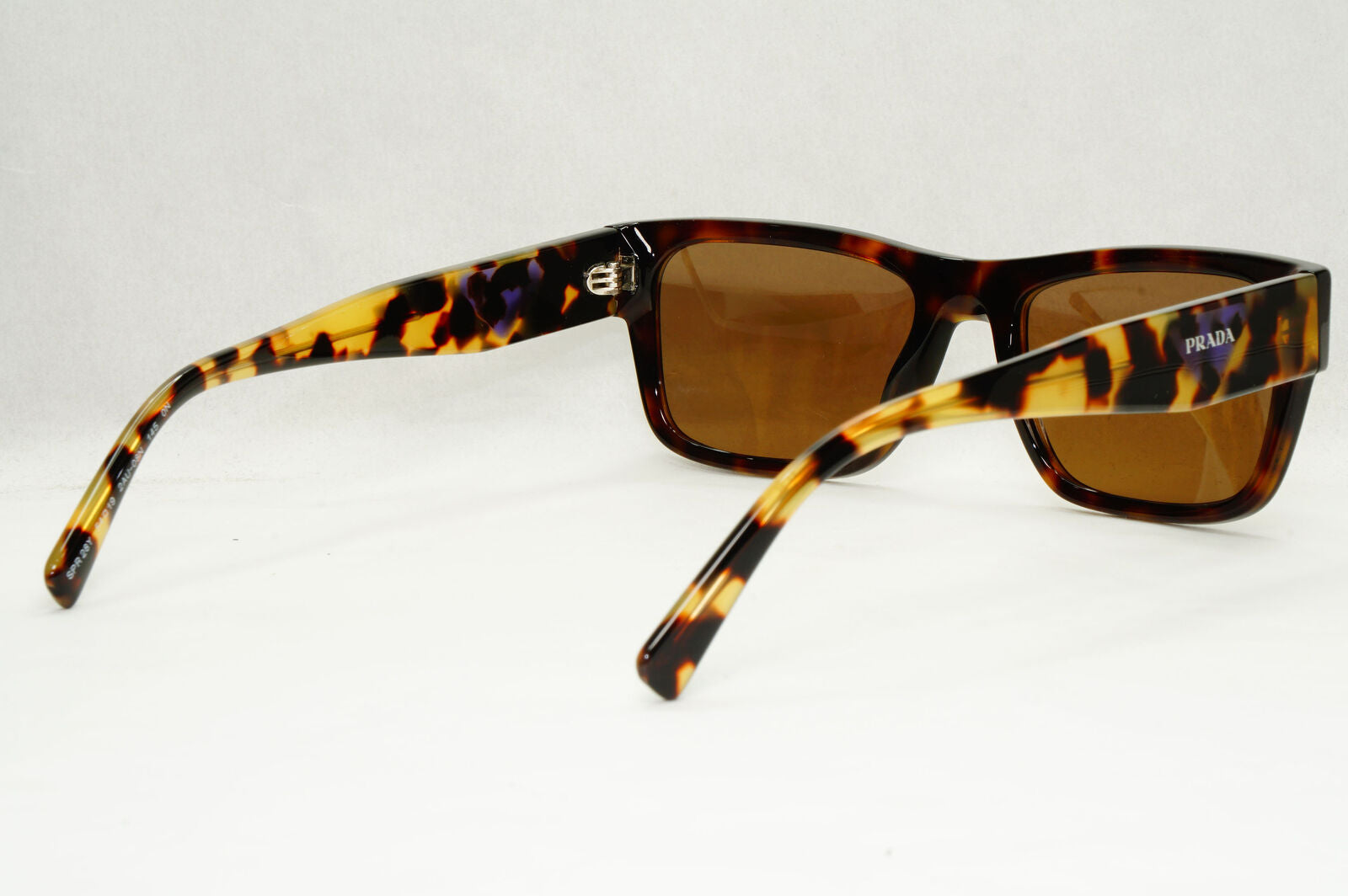 Prada Sunglasses Symbole Triangle Brown Havana Tortoise PR28YS SPR 28Y 2AU-08N