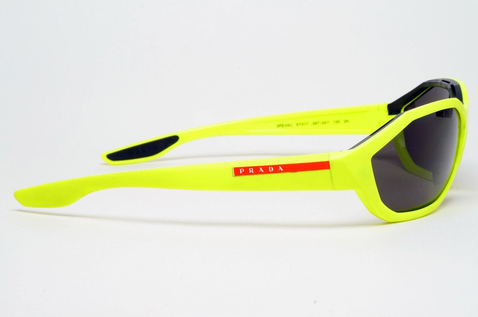 Prada Sunglasses Fluorescent Yellow Green Black PS04US SPS 04U 367-0A7 231124