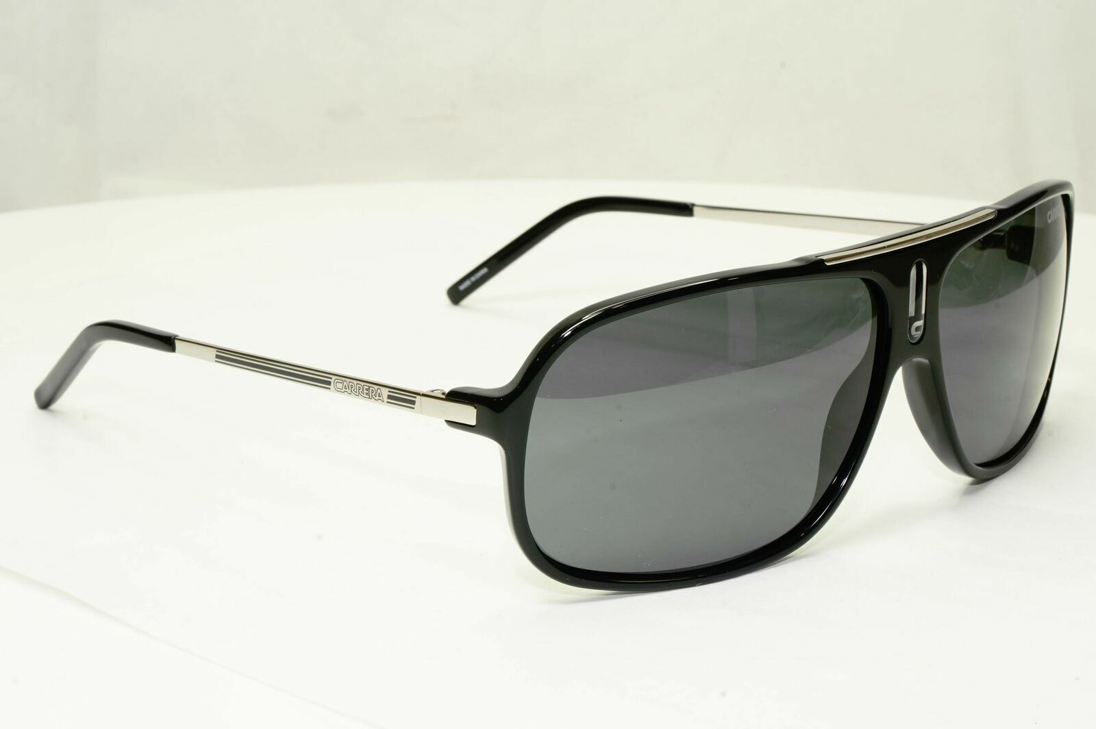 Carrera Polarized Sunglasses Black Smoke Pilot Mens Designer COOL CSARA Sport