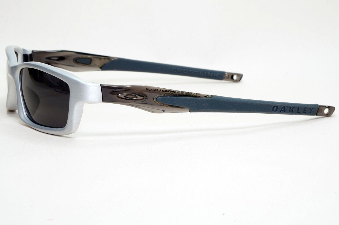 Oakley Sunglasses Crosslink Pro Aluminum Brushed Metal Frame Grey OX 3127 07