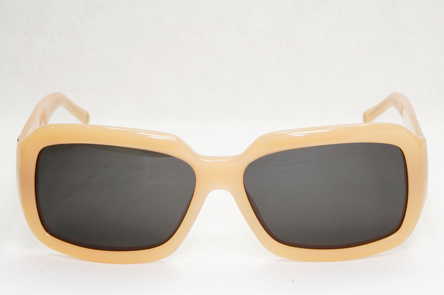 Versace Sunglasses Beige Nude Square Crystal Black MOD VE 4147-B 329/13 141223