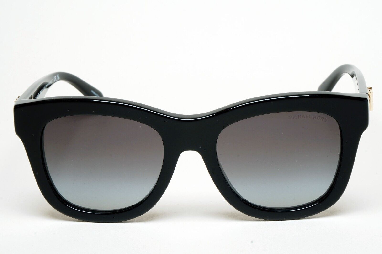 Michael Kors Sunglasses Black Gold Grey MK 2193U Empire Square 4 3005/8G