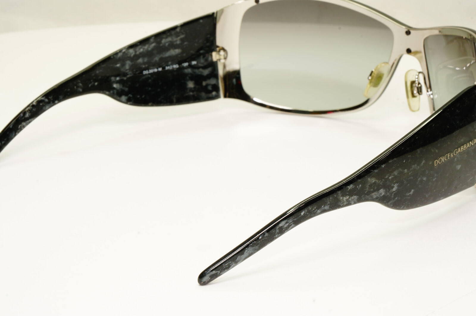 Dolce & Gabbana Womens Vintage Sunglasses Marble Grey DG 2019 342/8G 36331