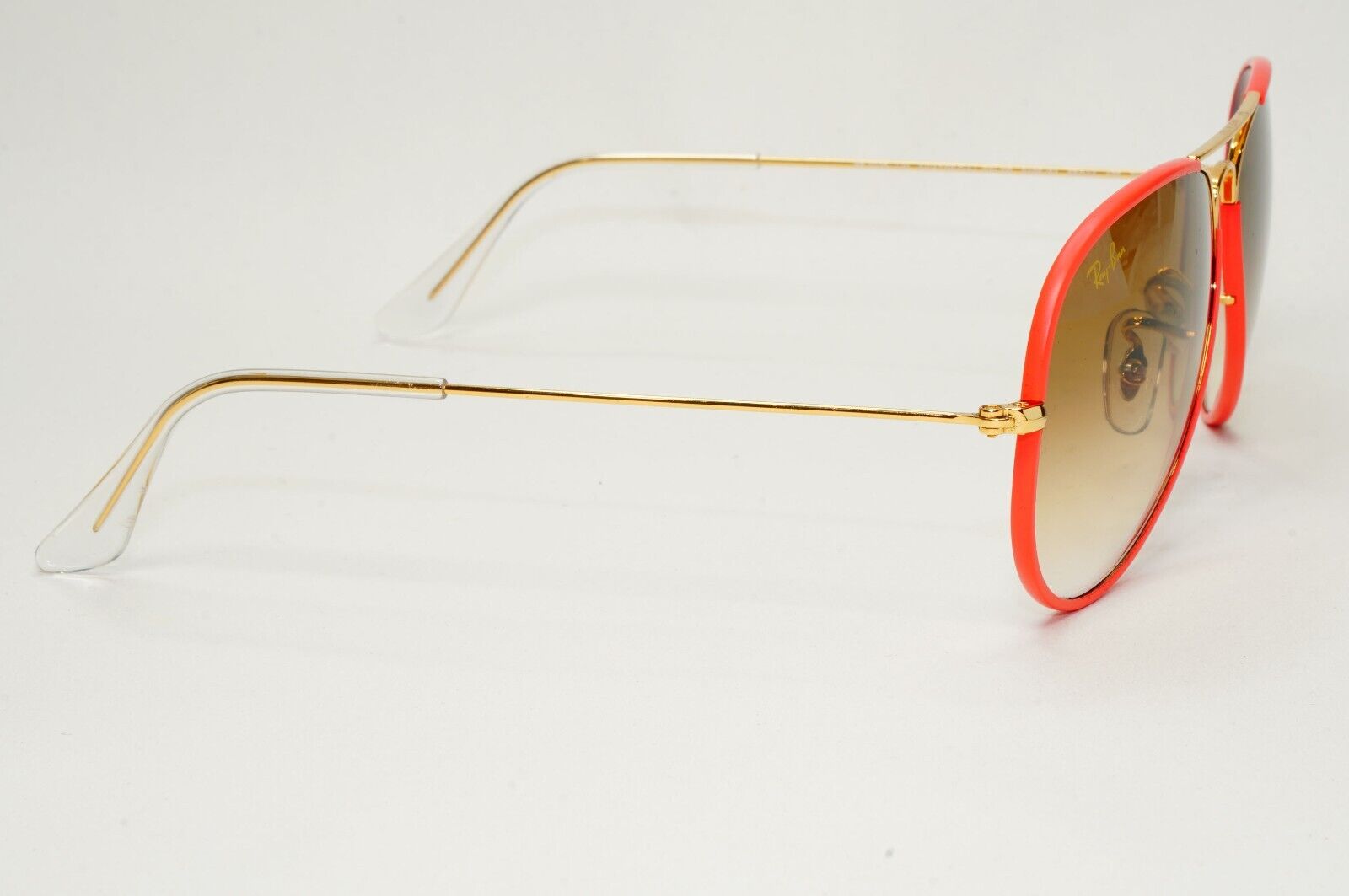 Ray-Ban Sunglasses Aviator Full Color Red Gold Brown RB 3025-J-M 9196/51 58mm