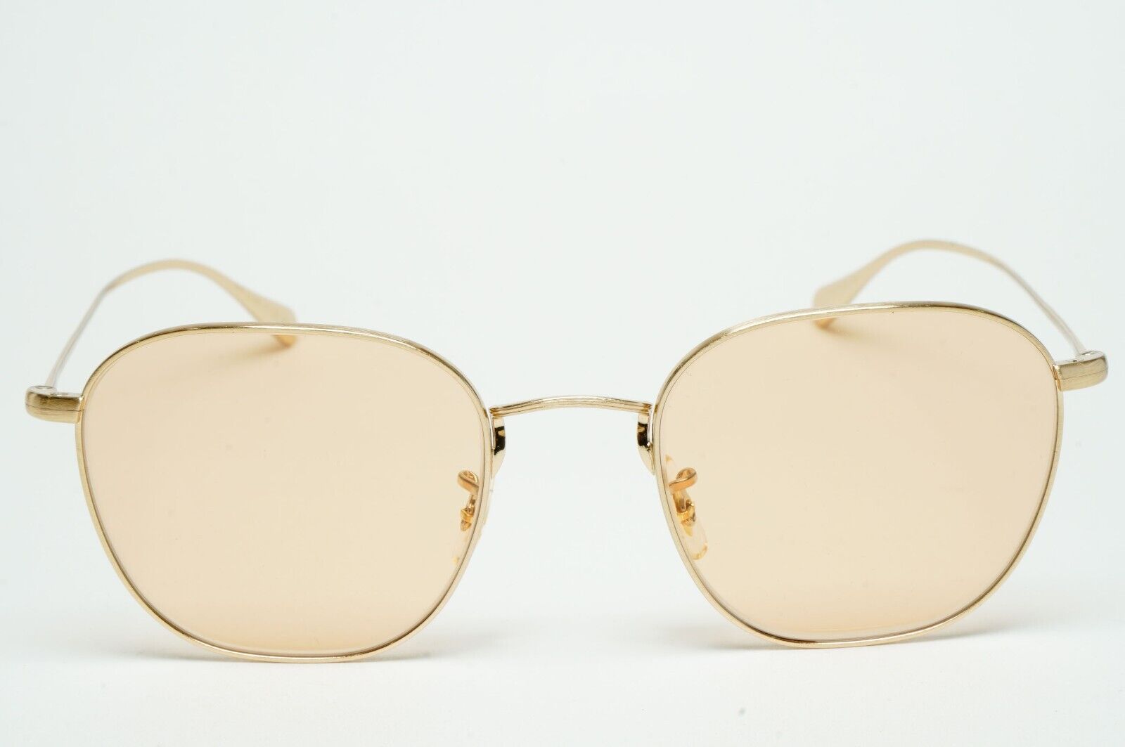 Oliver Peoples Sunglasses Clyne Gold Amber Yellow Dusk Beach OV 1305 5245 49mm