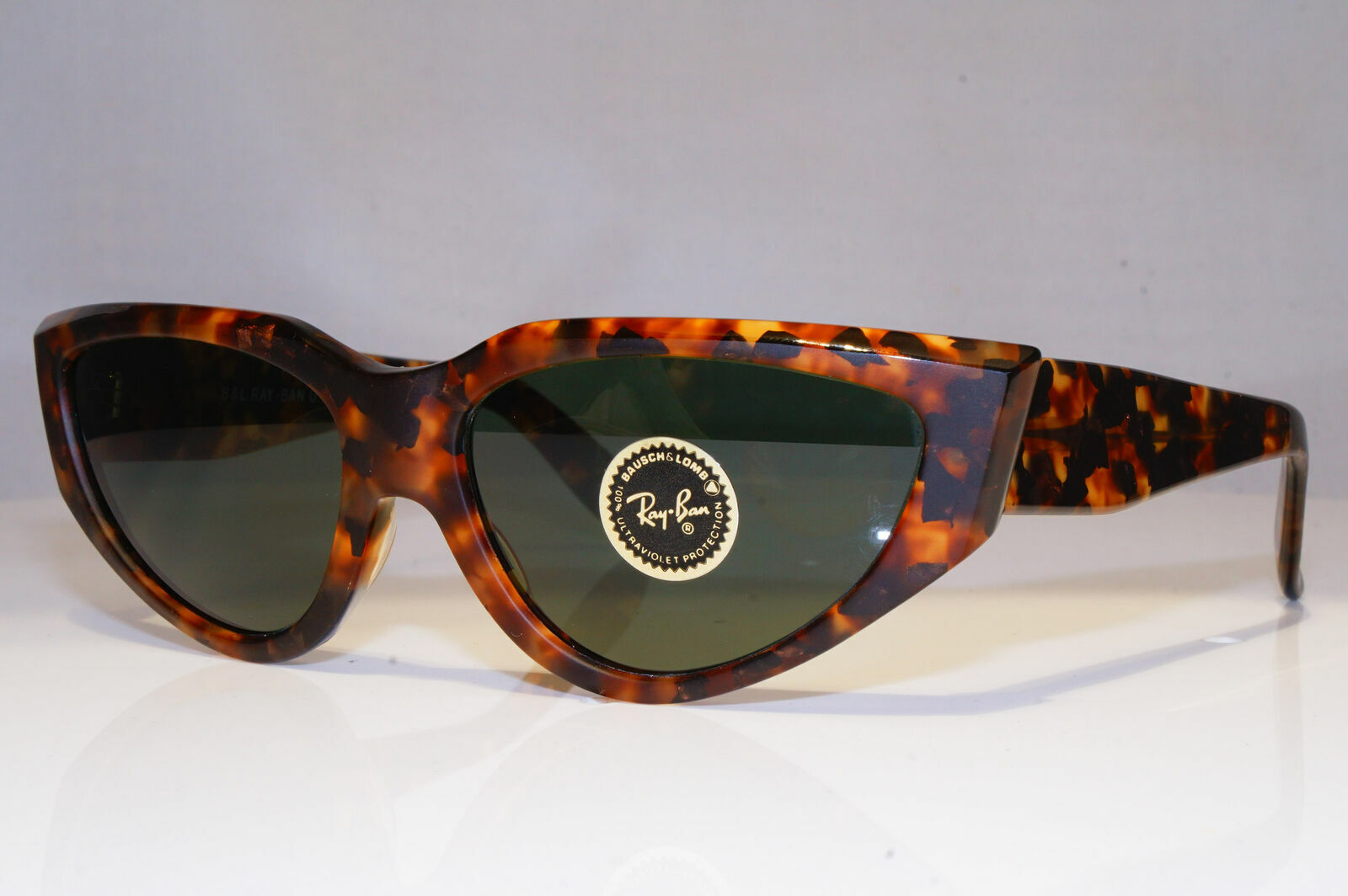 Authentic Bausch & Lomb Ray-Ban Vintage 1983 Onyx Hipster Sunglasses Brown W0804