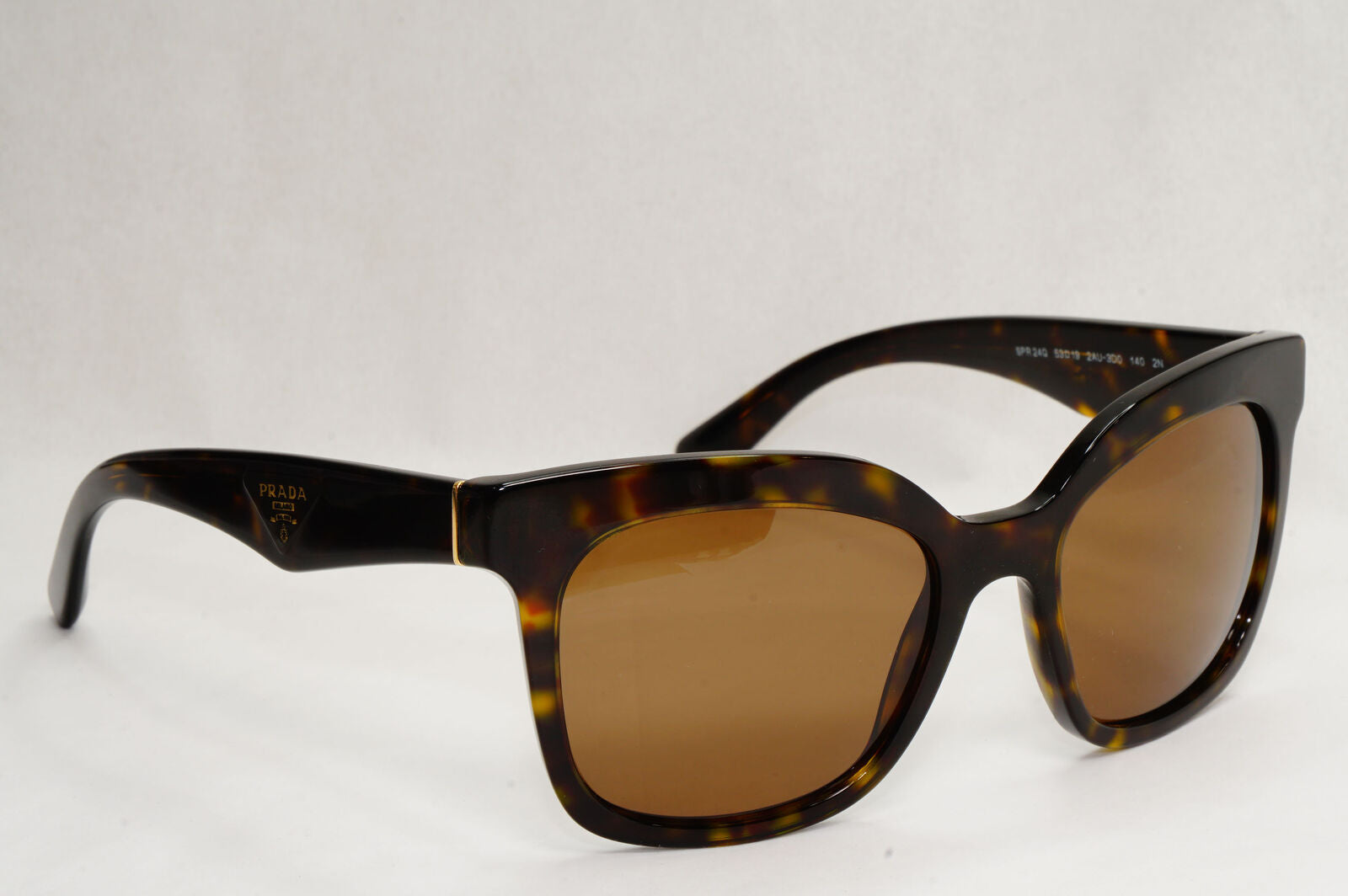 Prada Sunglasses 2015 Vintage Triangle Logo Square PR24QS SPR 24Q 2AU-3D0 130224