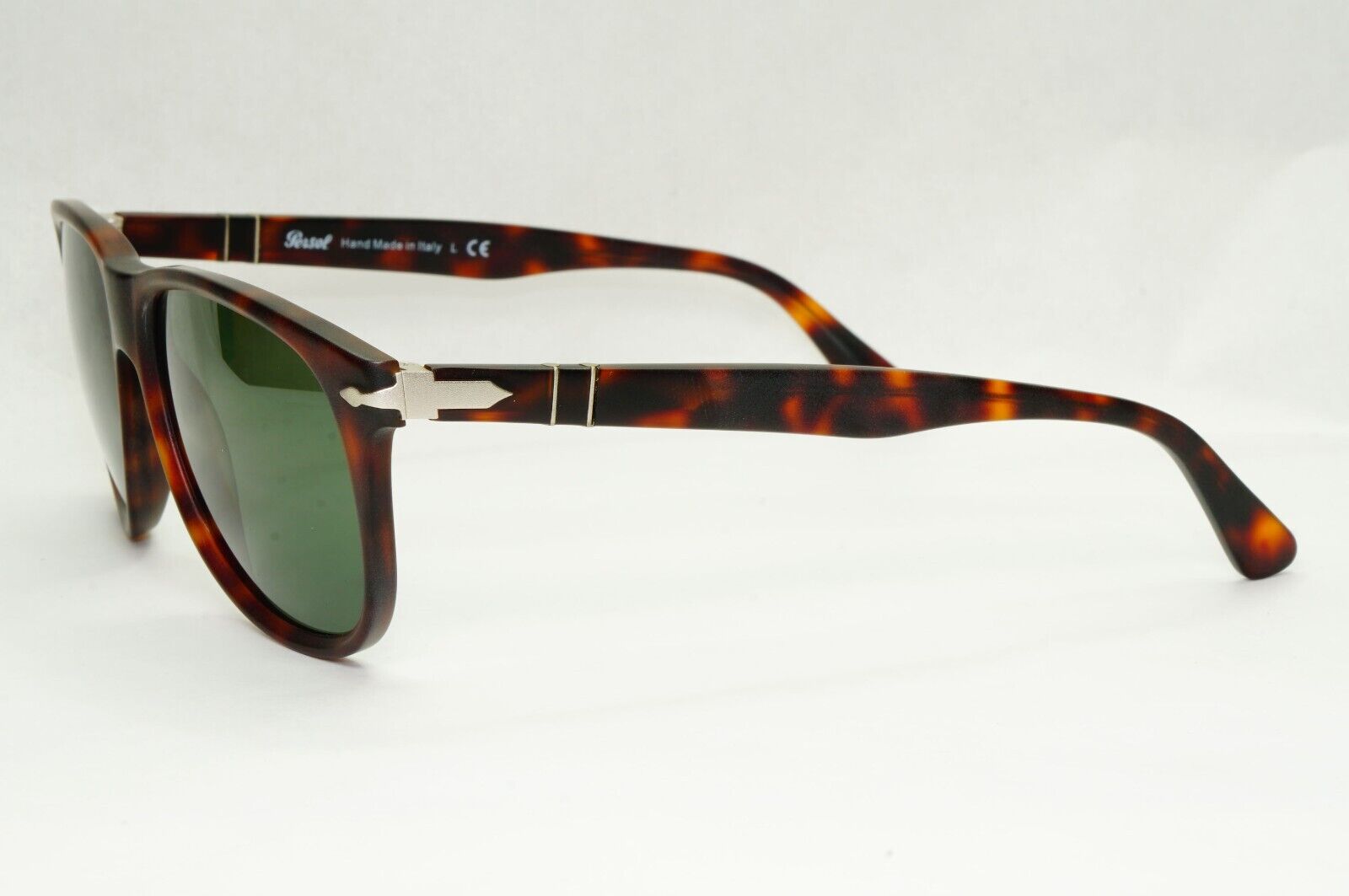 Persol Sunglasses 2014 Brown Tortoiseshell Green Square 3103-S 9001/31 56mm