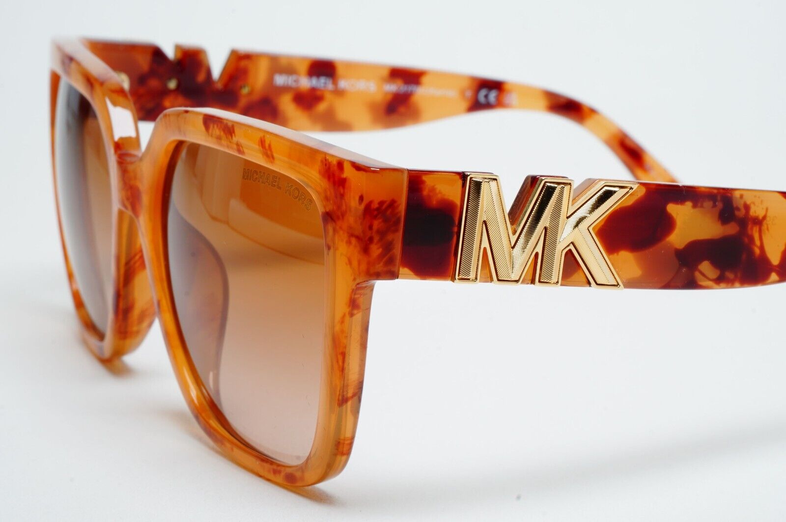 Michael Kors Sunglasses Brown Gold Tortoise MK 2170U Karlie 3915/3B 54mm [a]