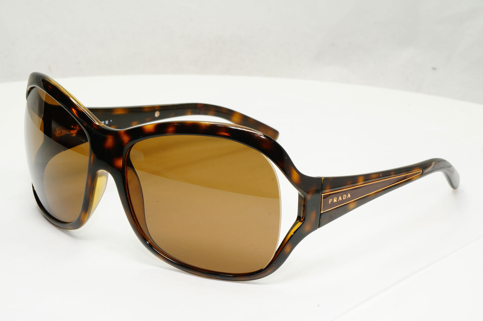 Prada 2009 Sunglasses Brown Tortoiseshell Square PR05LS SPR 05L 2AU-6S1 030123