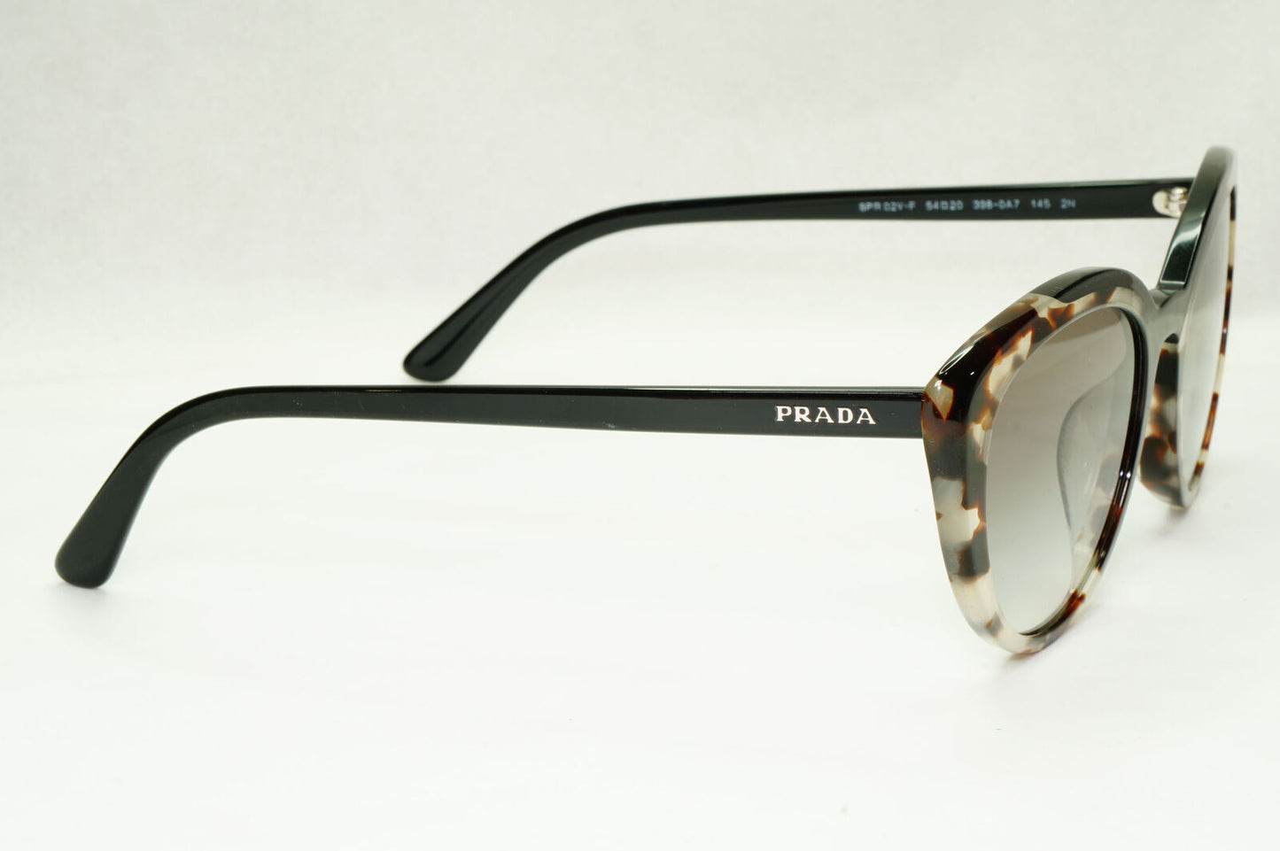 Prada Sunglasses Brown Black Opal Grey Gradient PR02VSF SPR 02V-F 398-0A7