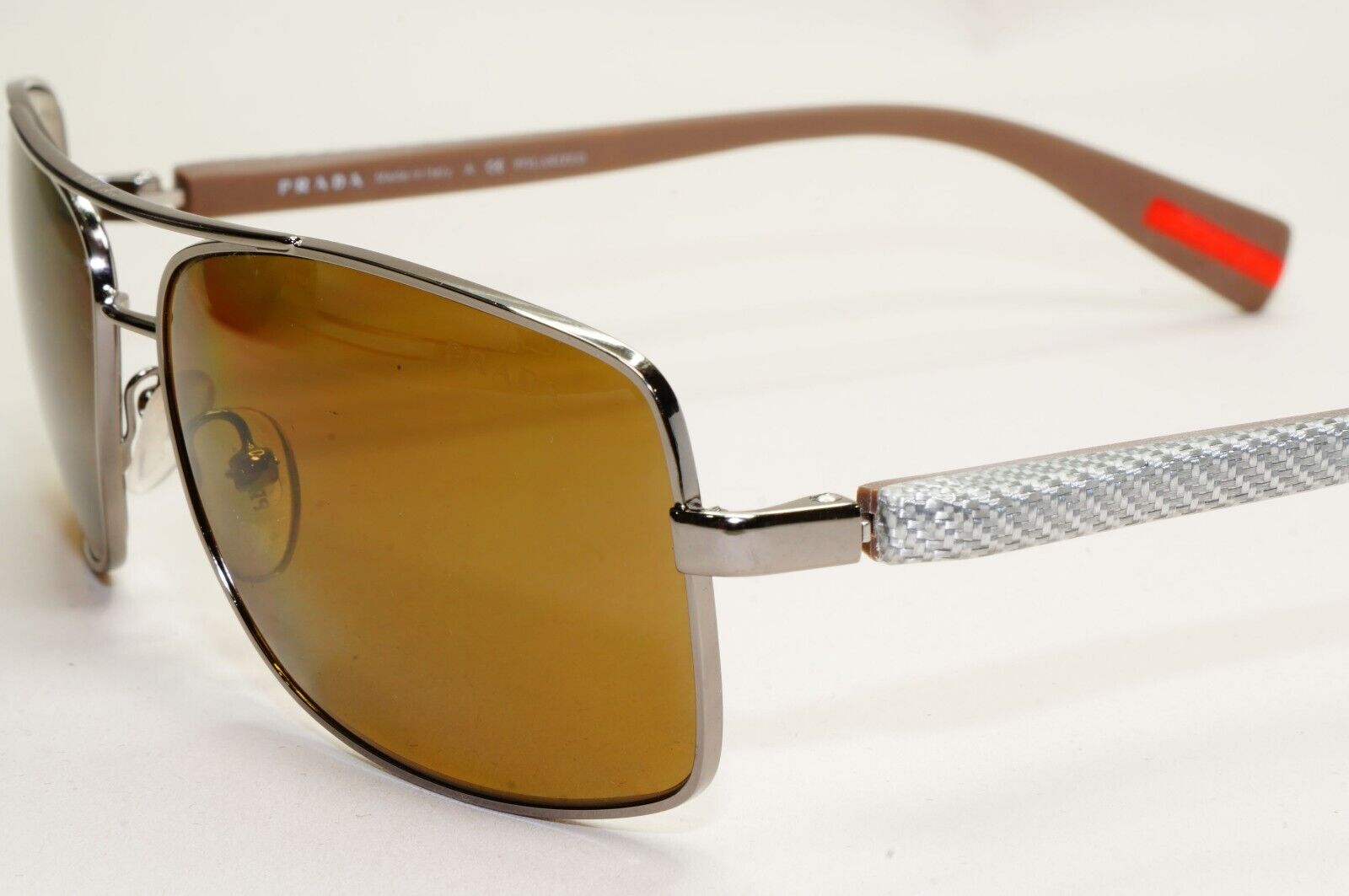 Prada Sunglasses 2013 Polarised Carbon Fibre Brown PS50OS SPS 50O 5AV-5Y1 260724