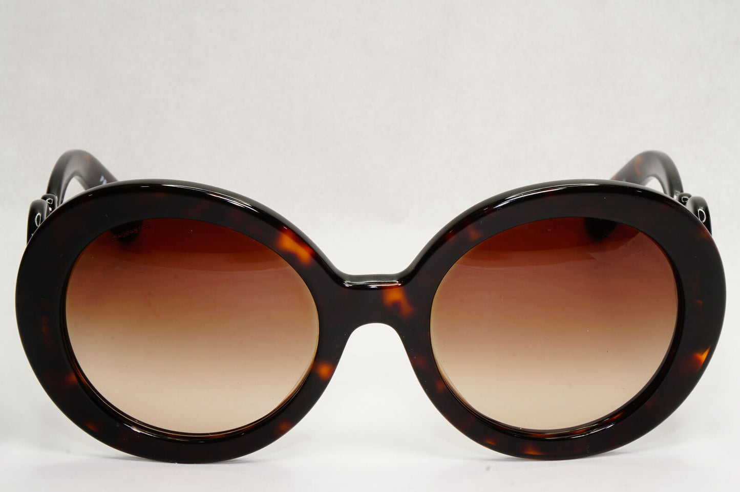 Prada Sunglasses Baroque Swirl Round Brown Tortoise PR27NS SPR 27N 2AU6S1 270124