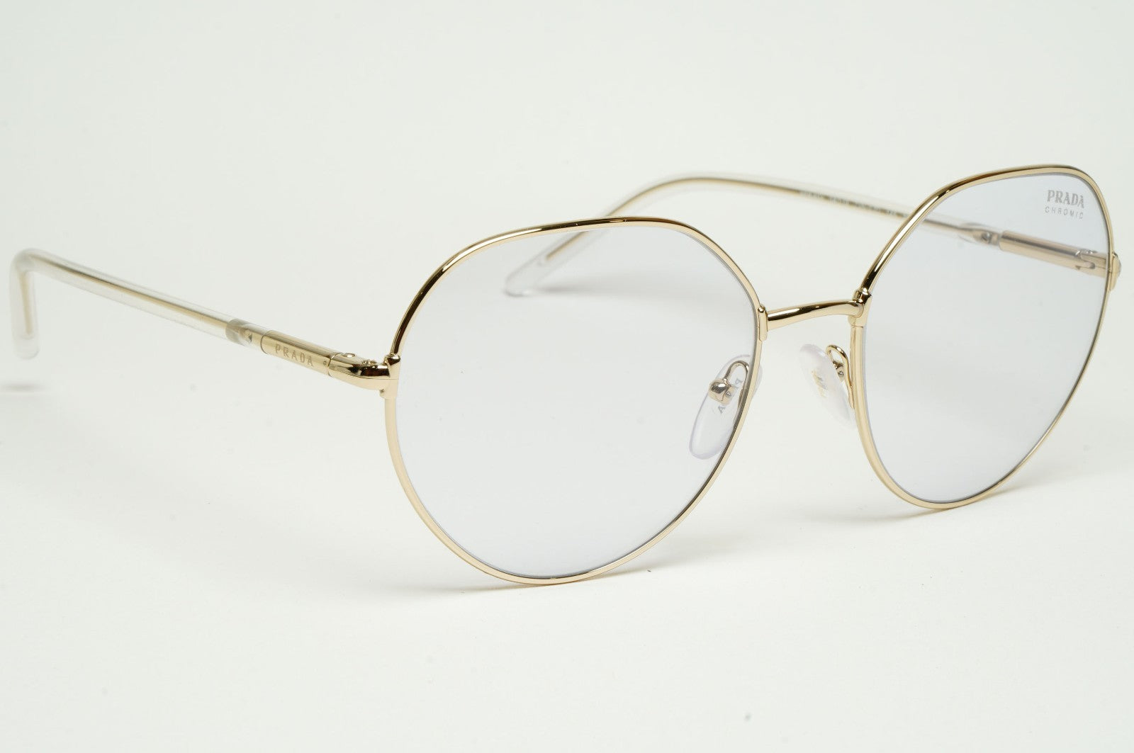 Prada Sunglasses Photochromic Gold Grey Lilac PR65XS SPR 65X ZVN-07D