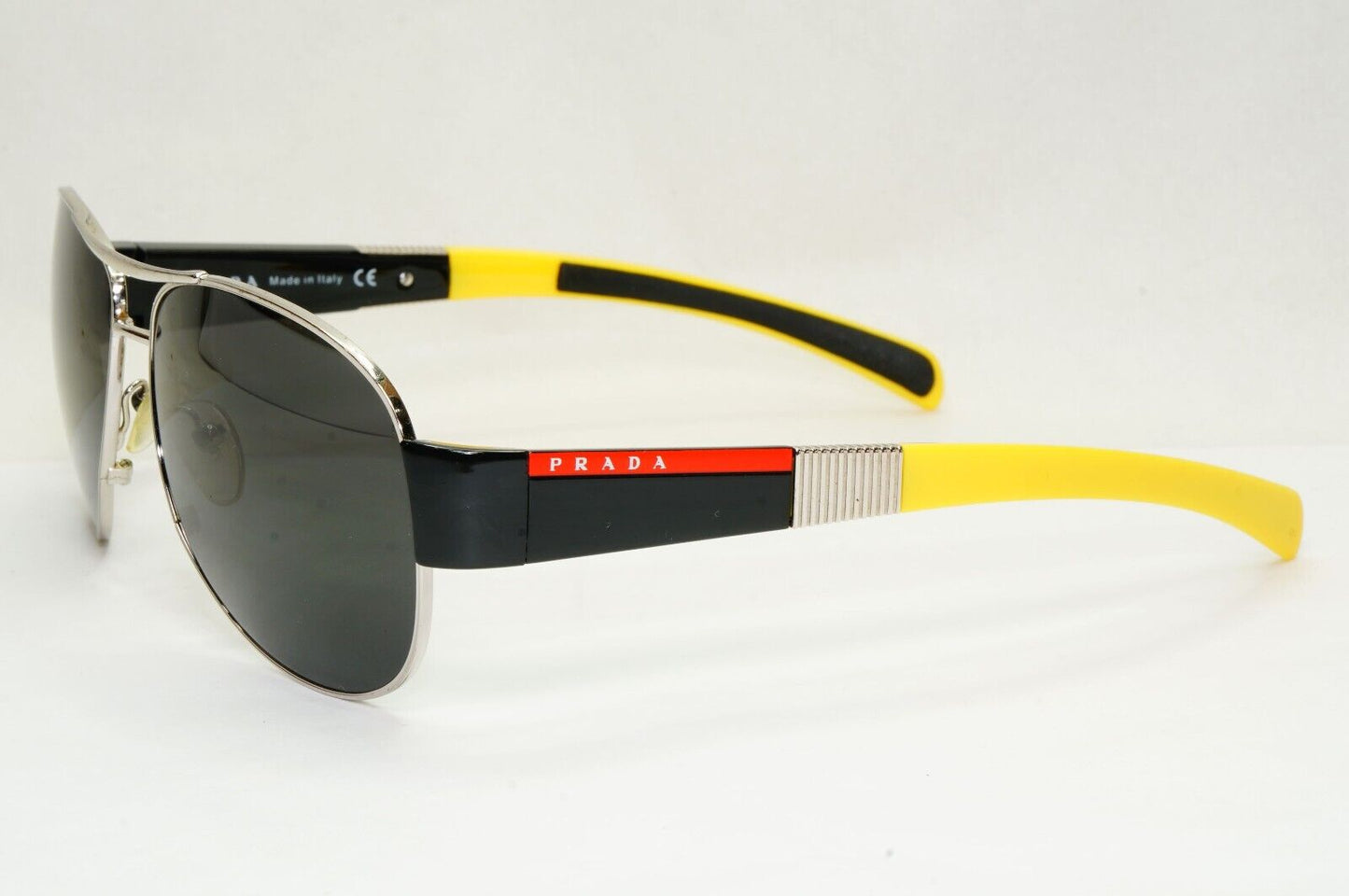 Prada Sunglasses 2006 Vintage Pilot Black Rossa PS51HS SPS 51H 7OT-3M1 111223