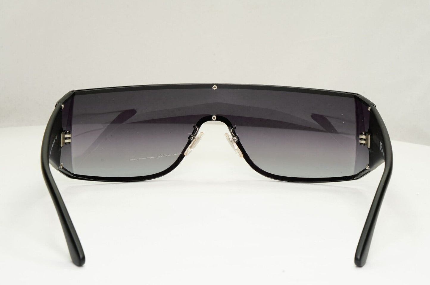 Police Black Shield Sunglasses Gradient Smoke Visor SPL 892 Origins 5 COL 0627 A