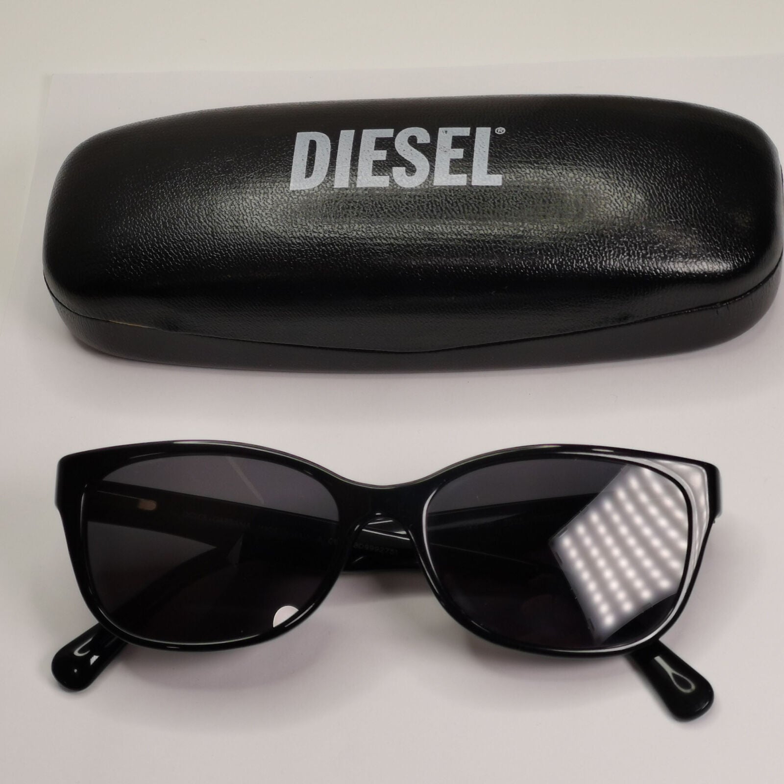 Dolce & Gabbana Leopard Sunglasses Black Brown Animal Print DG 3136 2525 250123