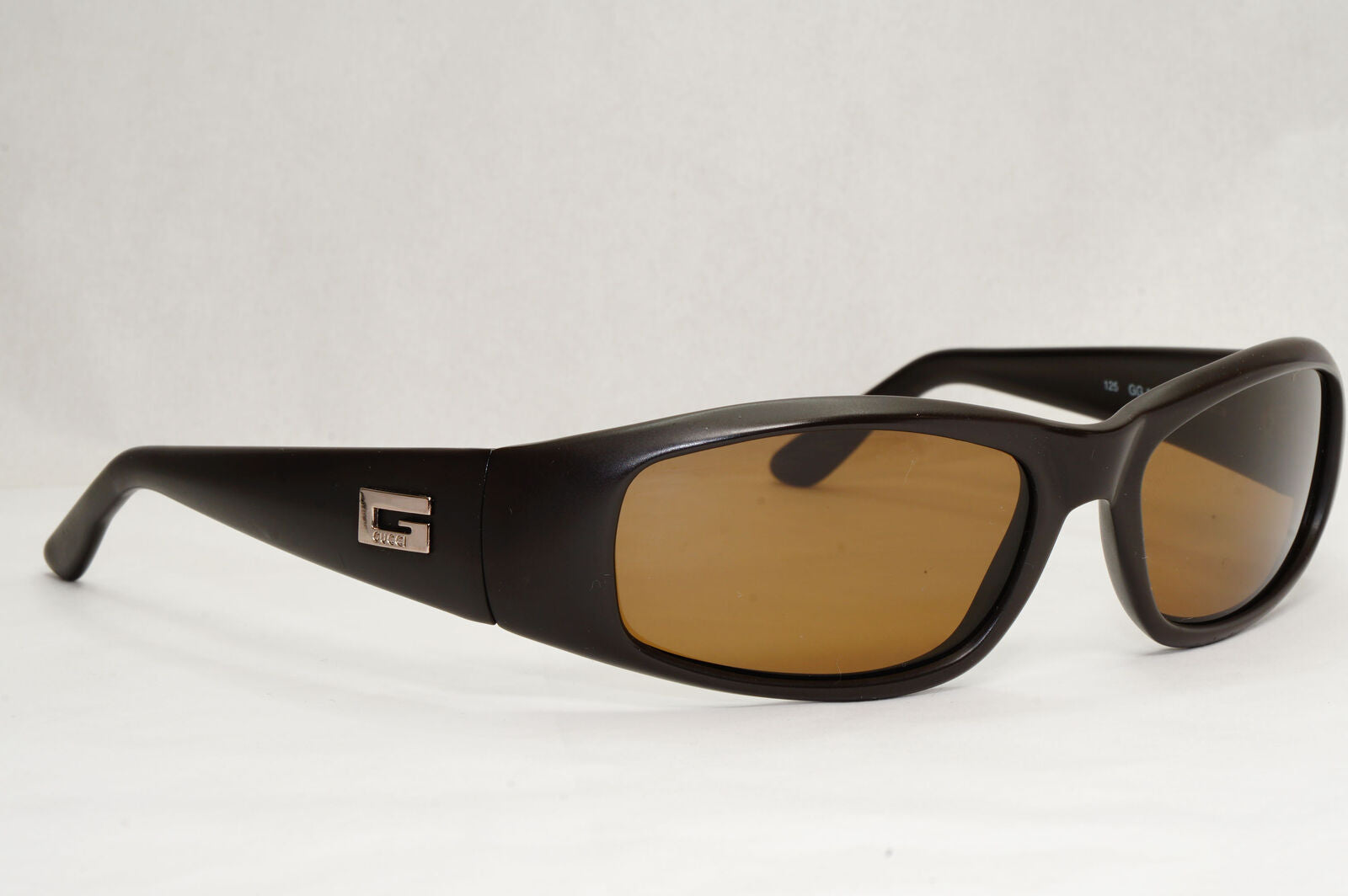 Gucci Sunglasses 1998 Vintage Dark Brown Wrap Retro GG 1178/S 8VC 130224