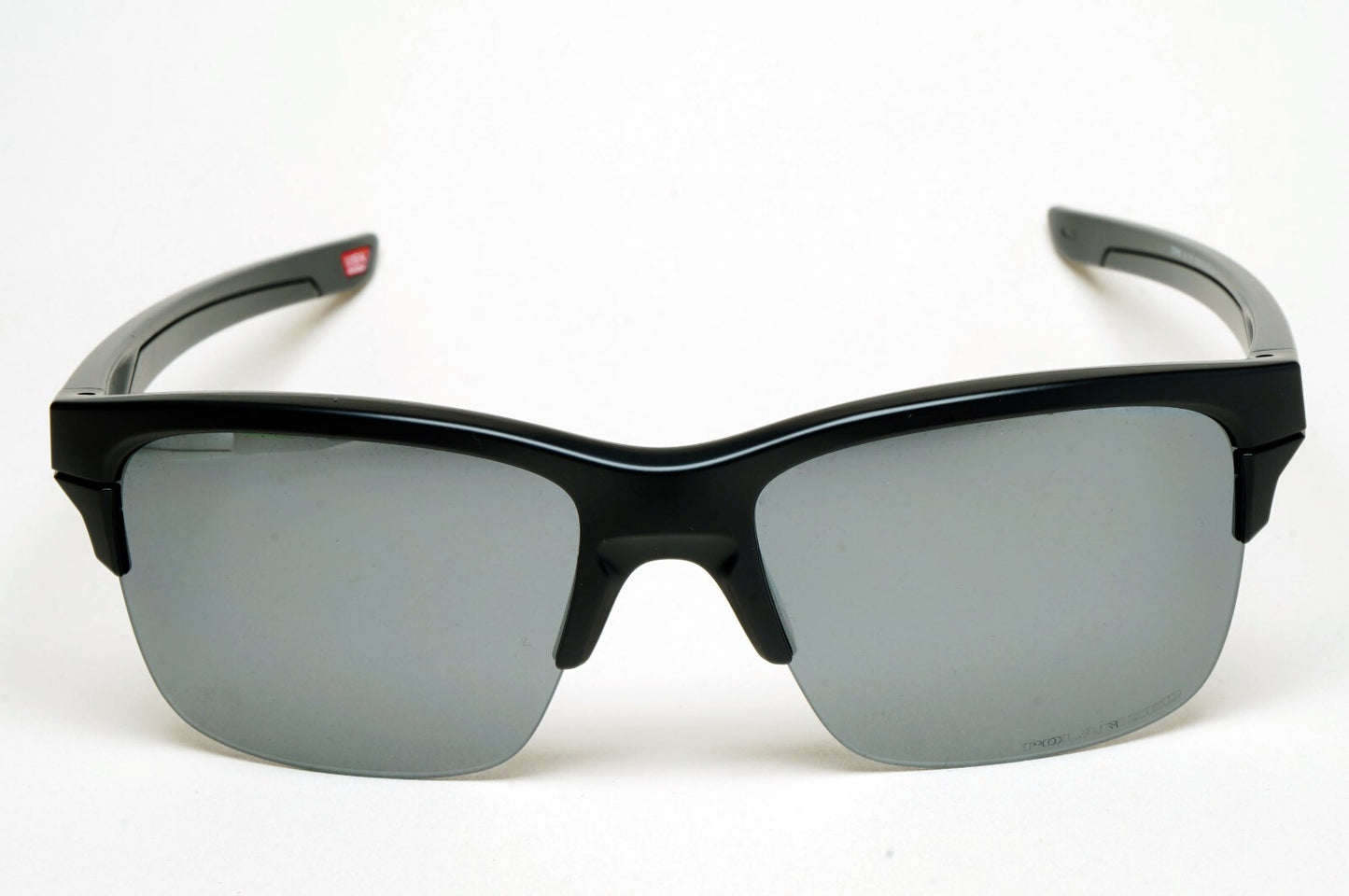Oakley Sunglasses Polarized Thinklink Black Matte Iridium Grey Square OO 9316 11