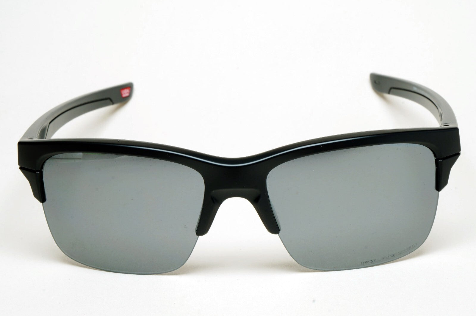 Oakley Sunglasses Polarized Thinklink Black Matte Iridium Grey Square OO 9316 11