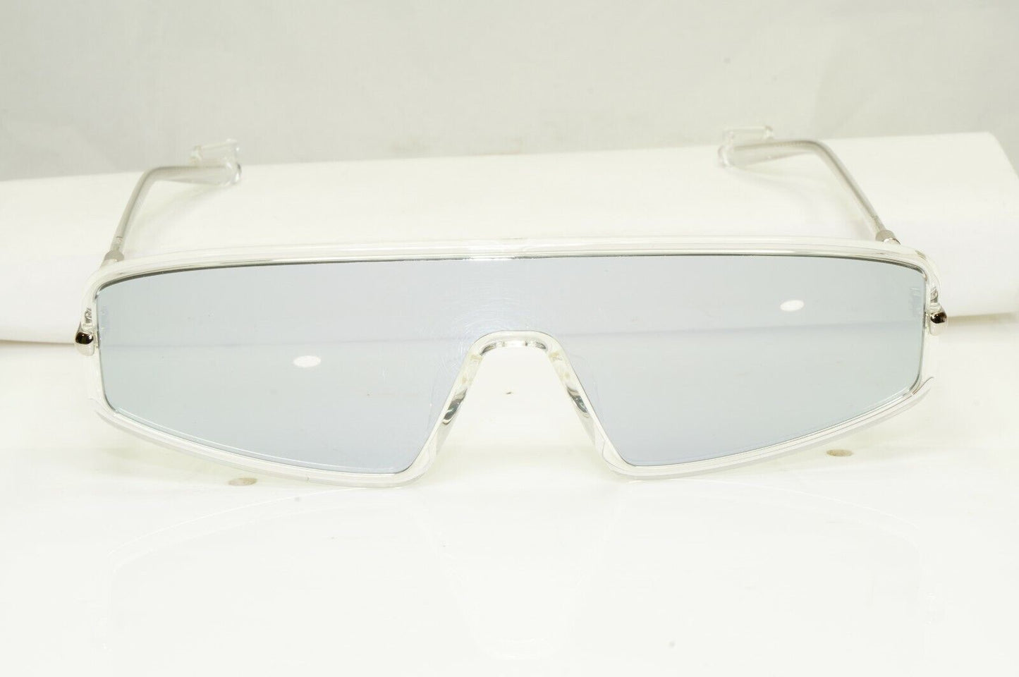 Dior Silver Visor Mask Homme Mens Sunglasses Mirror Visor Shield Mercure 9000T