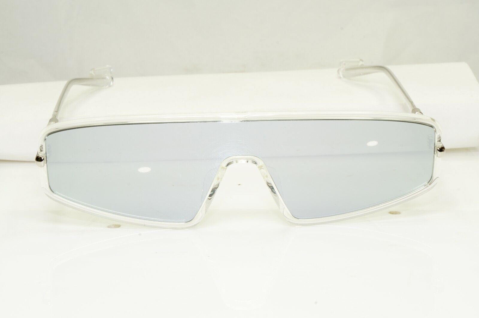 Dior Silver Visor Mask Homme Mens Sunglasses Mirror Visor Shield Mercure 9000T