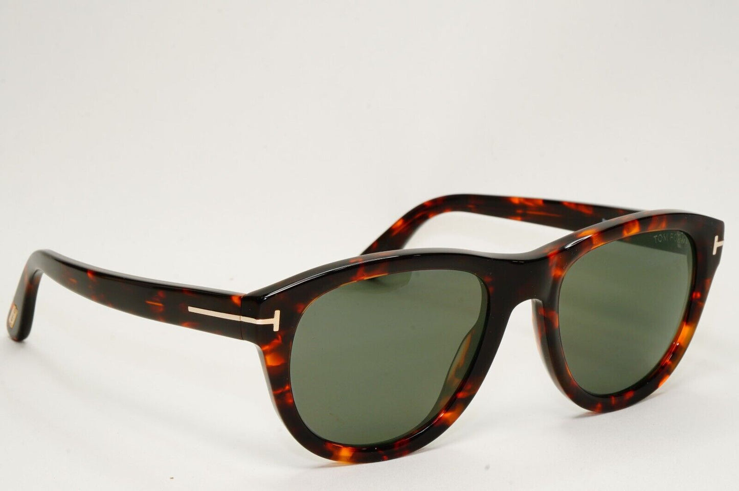 Tom Ford Sunglasses Benedict Brown Tortoiseshell Havana Green FT0520 TF 520 52N