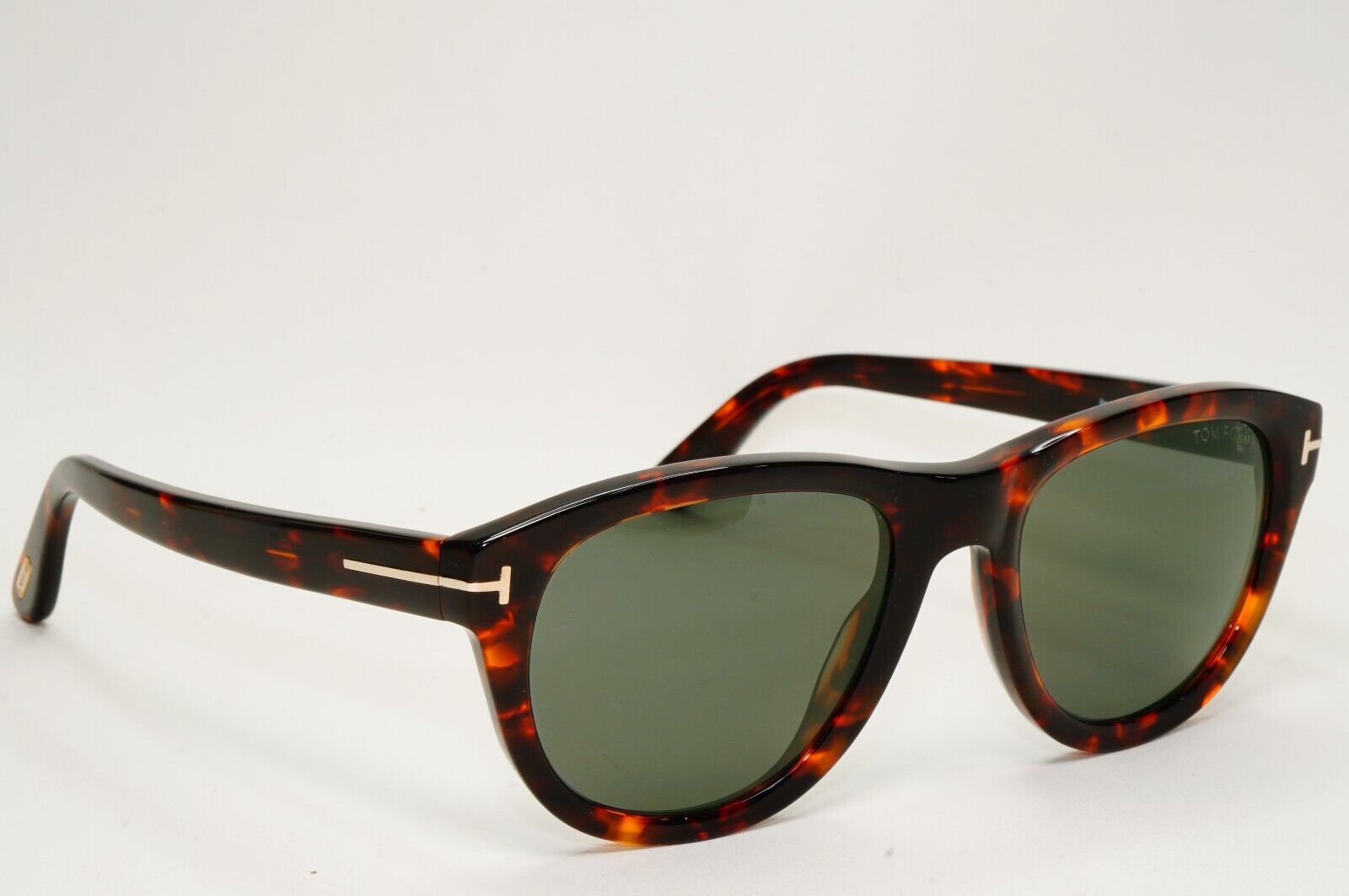 Tom Ford Sunglasses Benedict Brown Tortoiseshell Havana Green FT0520 TF 520 52N