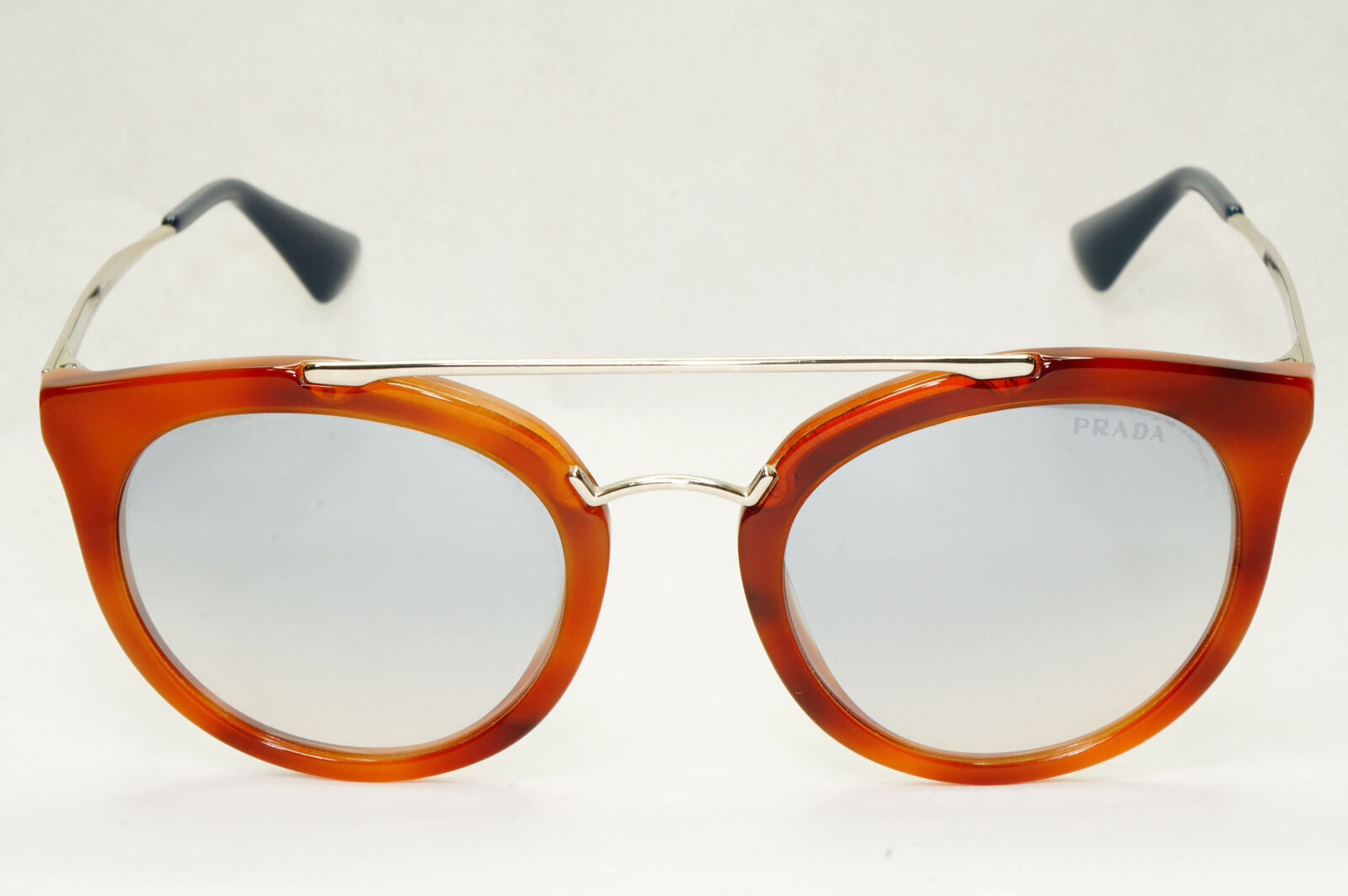 Prada Sunglasses Cinema Catwalk Brown Silver Mirror PR23SS SPR 23S USE-5R0
